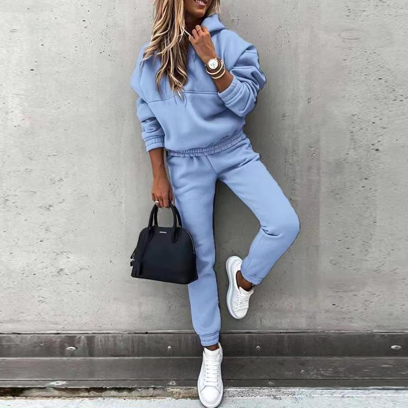 Hooded Sweatshirt Sport Set