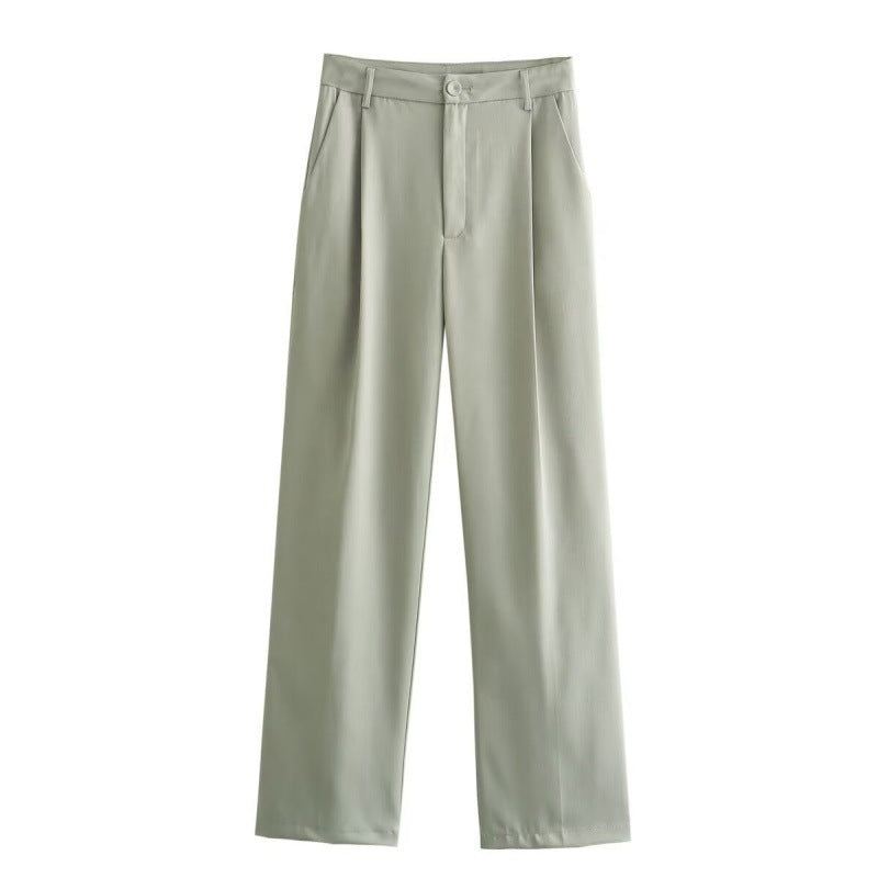 Temperament Coat Trousers Straight Pants Suit