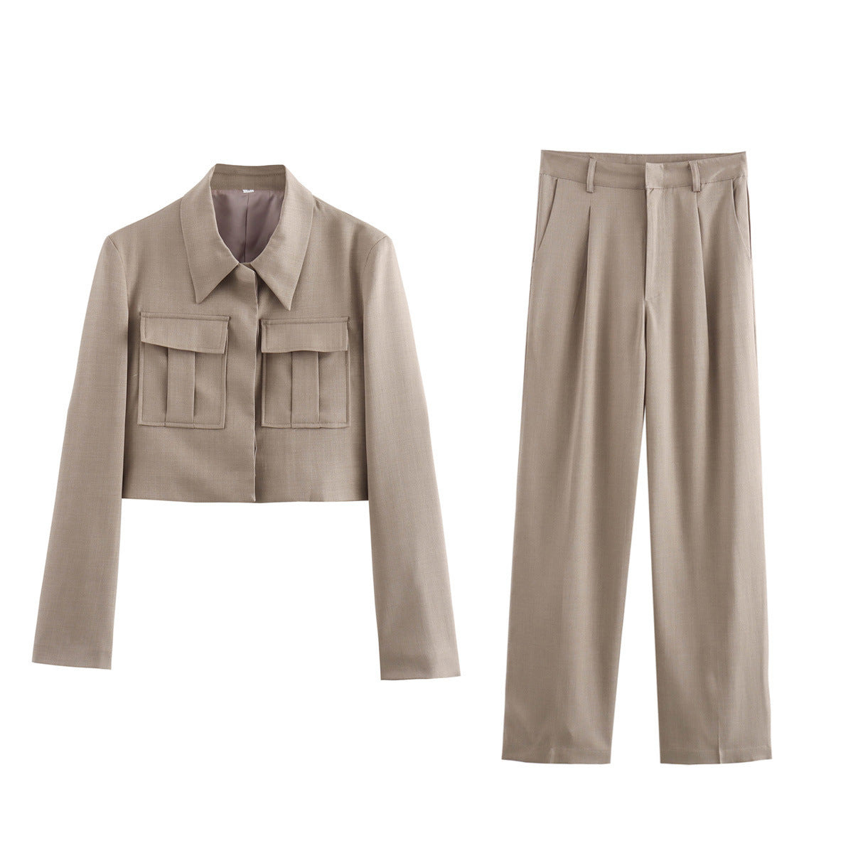 Temperament Coat Trousers Straight Pants Suit