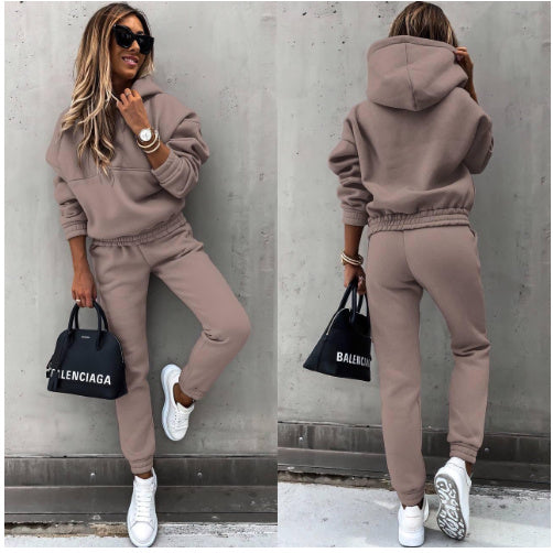 Hooded Sweatshirt Sport Set