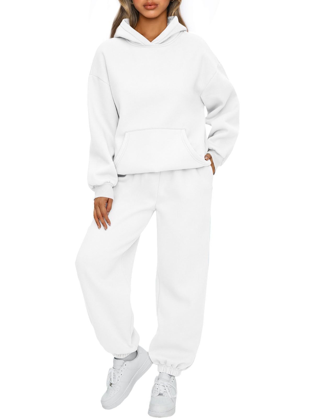 Two-piece Casual Hoodie Sportswear Trousers Suit