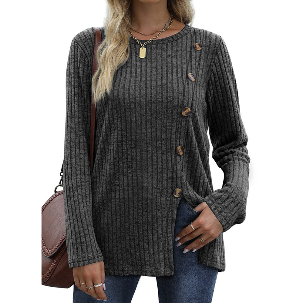 Casual Effen Longsleeve T-Shirt